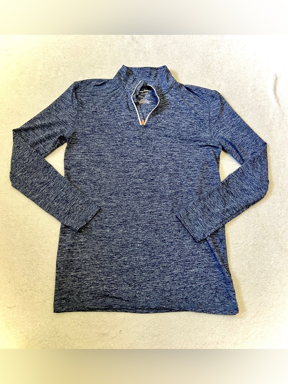 Tommy Bahama Active Youth Heathered Quarter Zip Top - XL/14